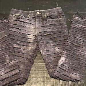 Distressed Gray men’s size 32 Jeans rockstar original jeans great condition